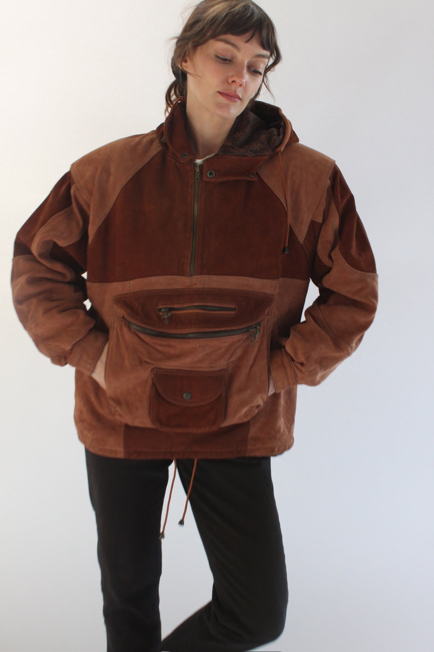 Rare Favorite Vintage Leather Popover