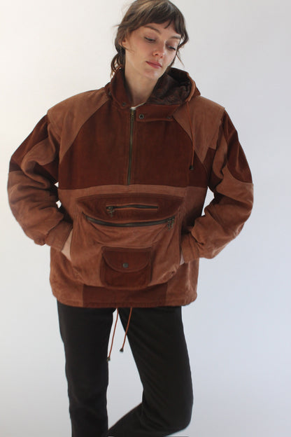 Rare Favorite Vintage Leather Popover