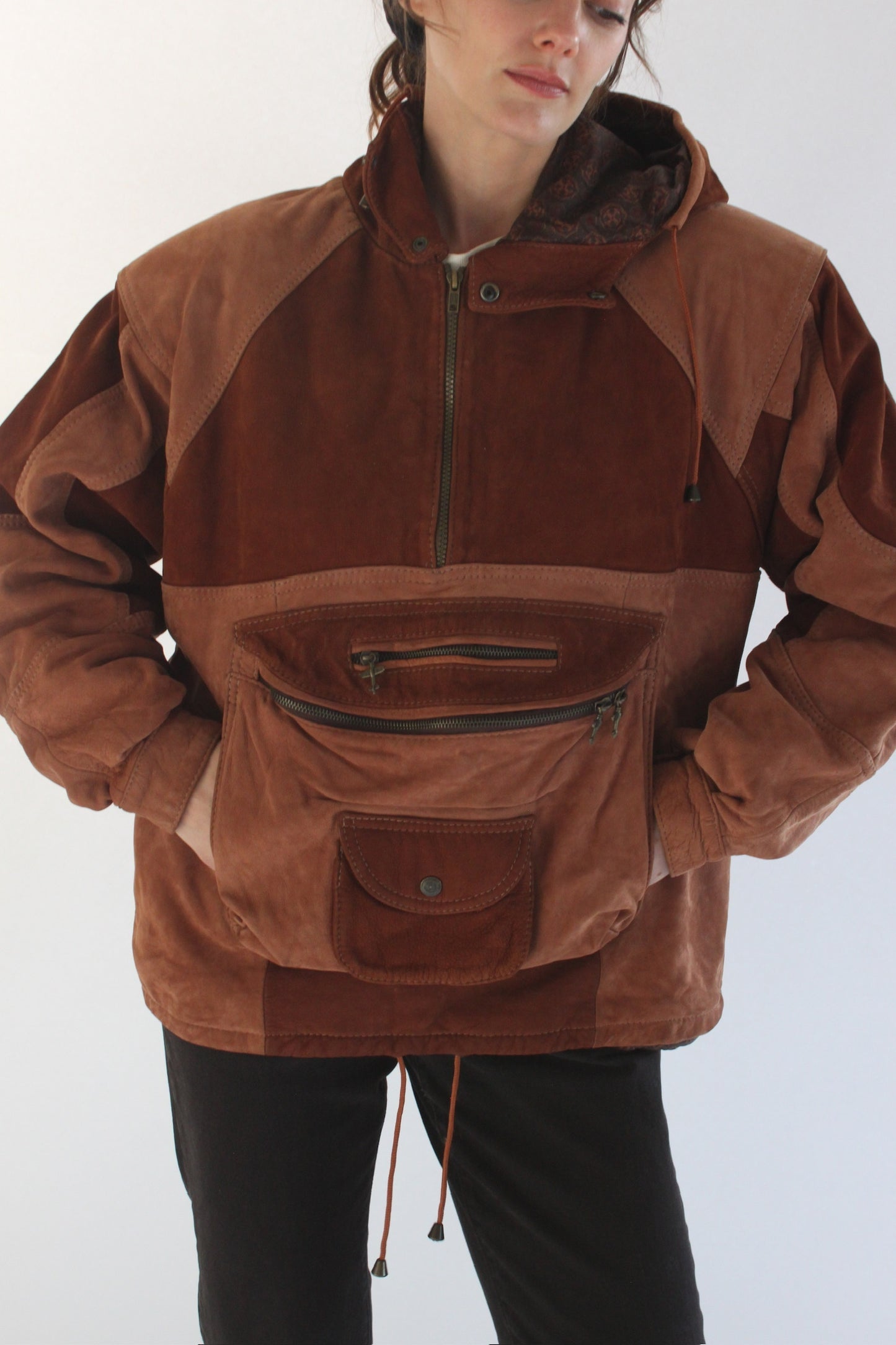 Rare Favorite Vintage Leather Popover