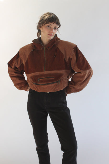 Rare Favorite Vintage Leather Popover