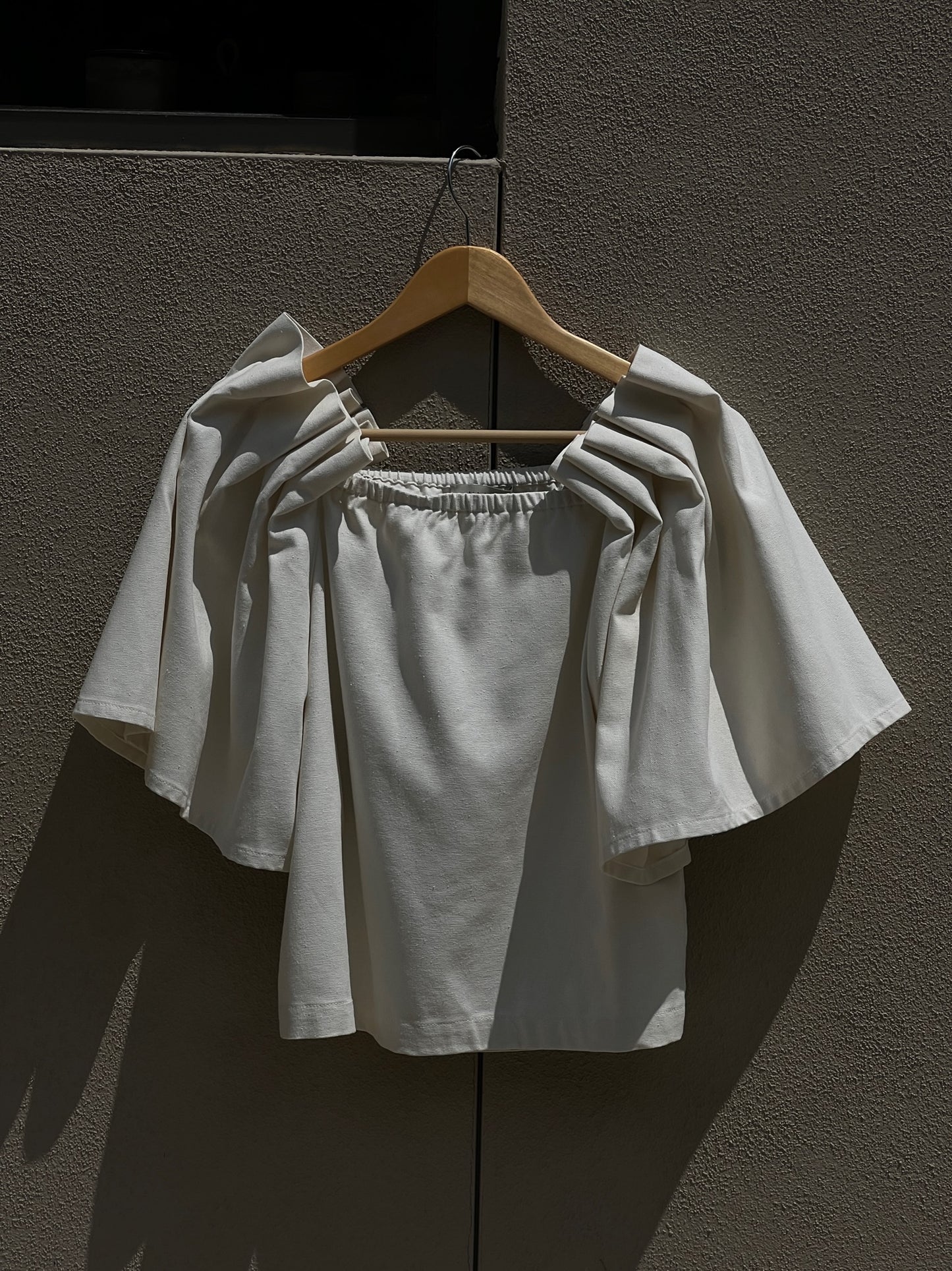 Talu Silk Canvas Top