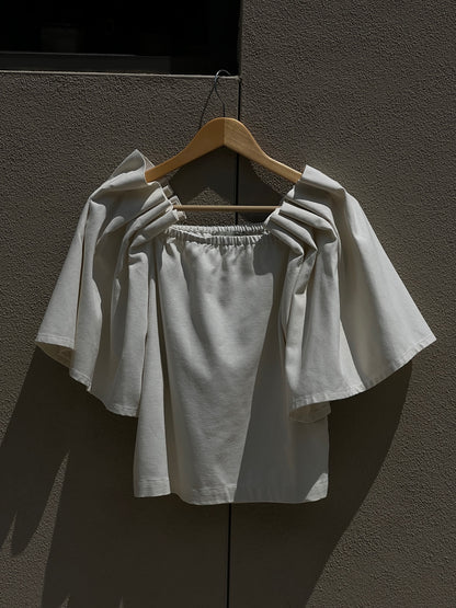 Talu Silk Canvas Top