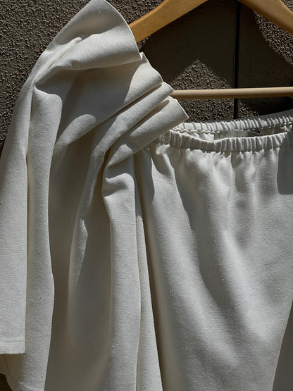 Talu Silk Canvas Top