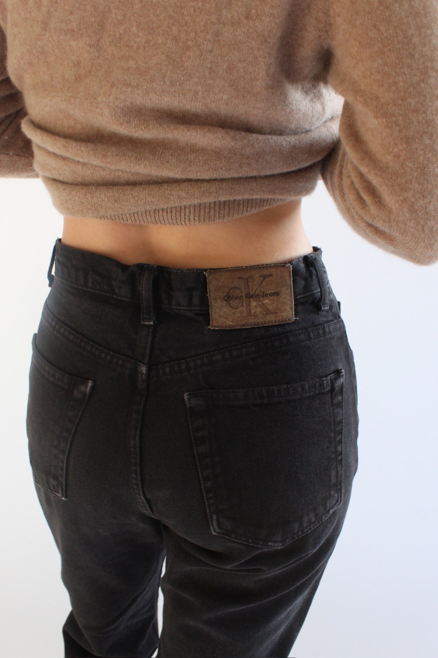 Vintage Faded Black Calvin Klein Denim