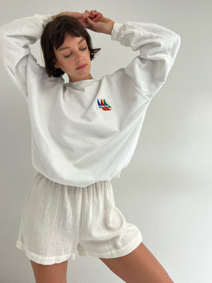 Vintage Cancun Embroidered Sweatshirt