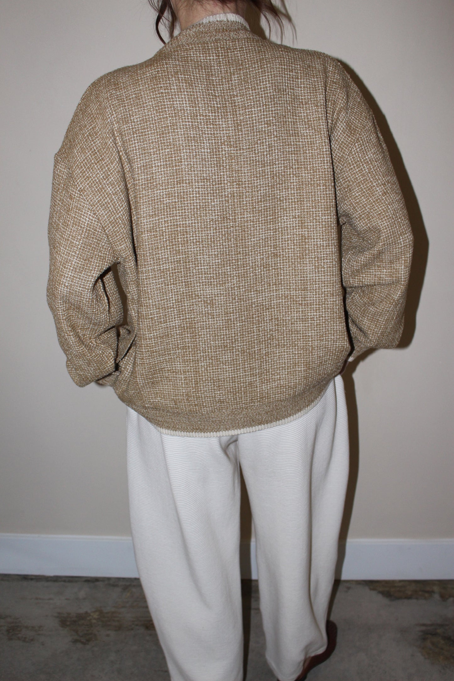 Raymond Basketweave Silk Knit Cardigan