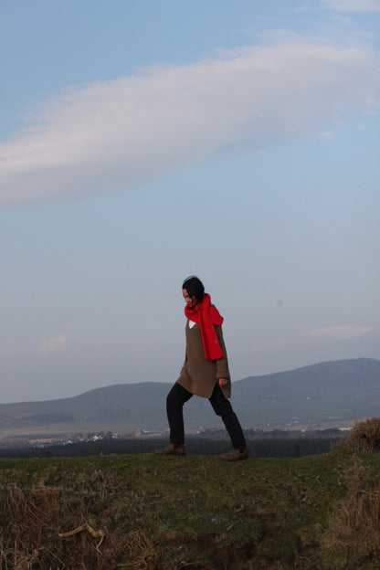 CeCe Knitted Alpaca Scarf