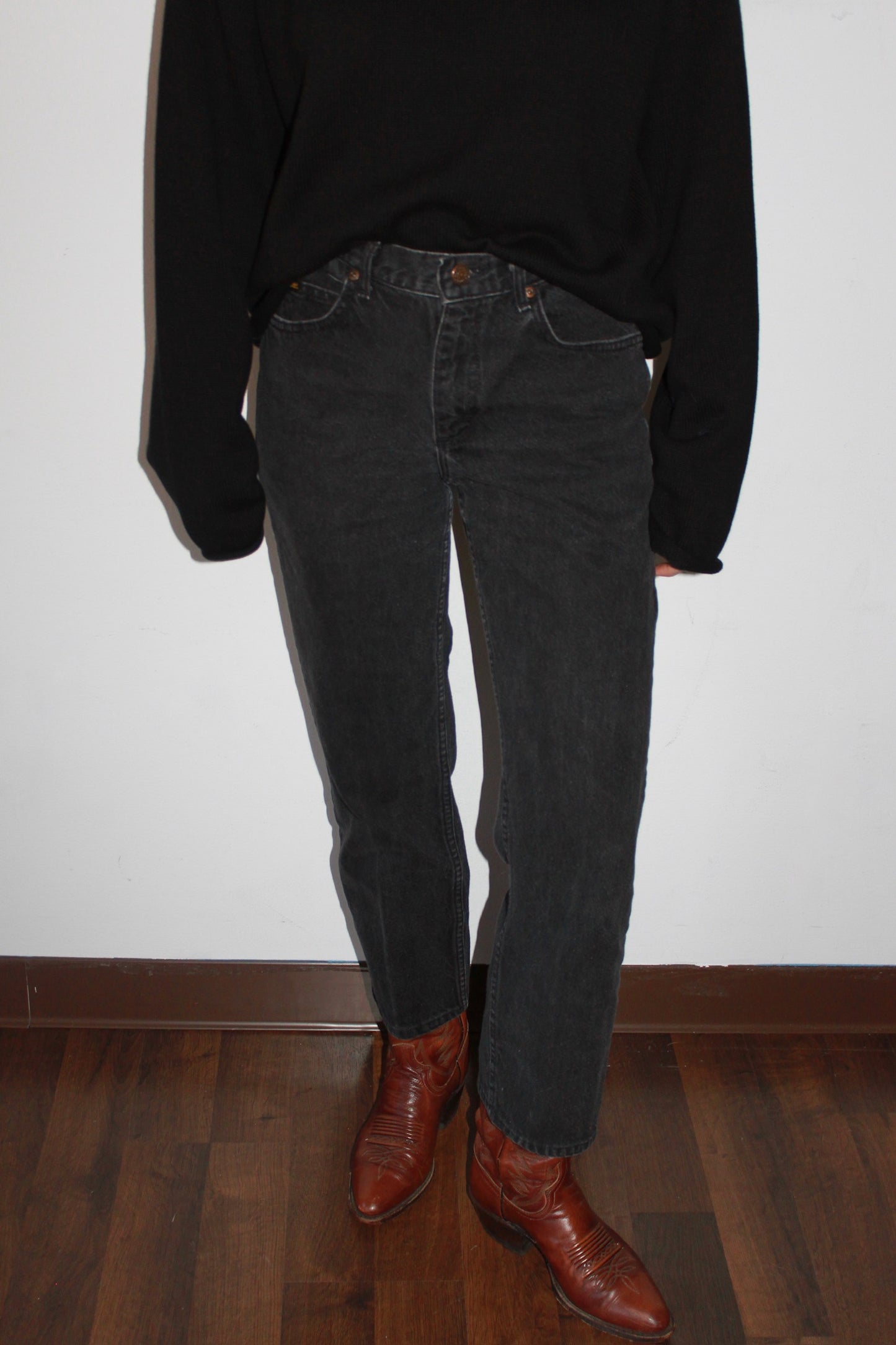 Favorite Vintage Faded Black Lee Denim