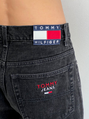 90s Tommy Hilfiger Faded Black Denim