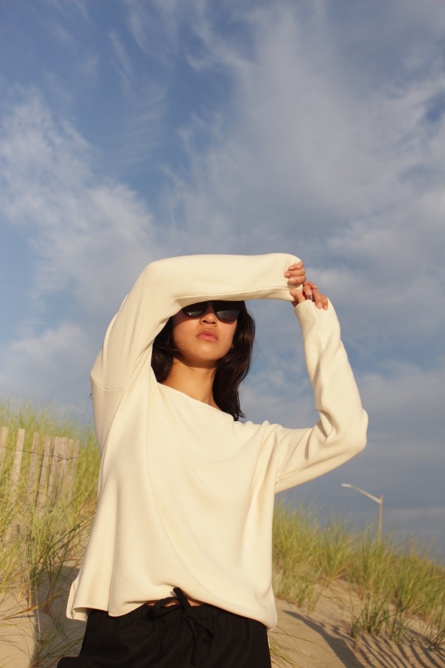 Chris Cotton Seed Stitch Top – NA NIN