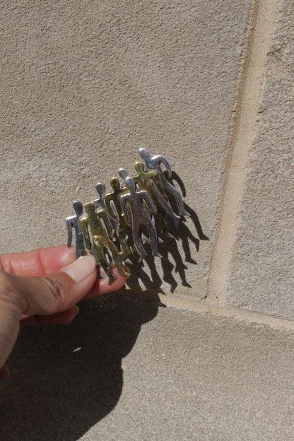 Rare Vintage Modernist Sterling Silver Brooch