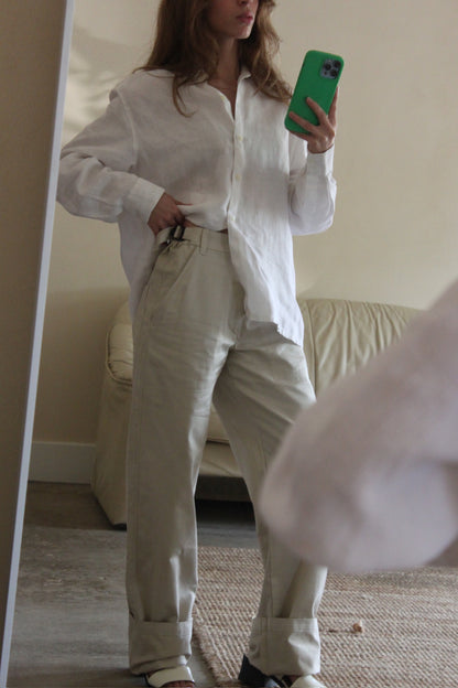 Ingrid Cotton Twill Carpenter Pant