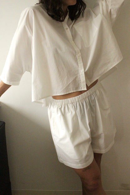 Adrian Cotton Poplin Top