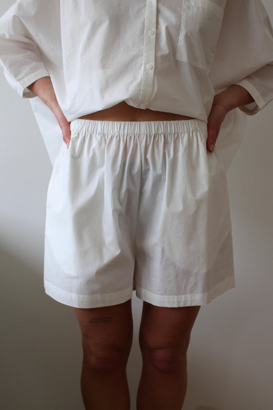 Dimitri Cotton Poplin Short
