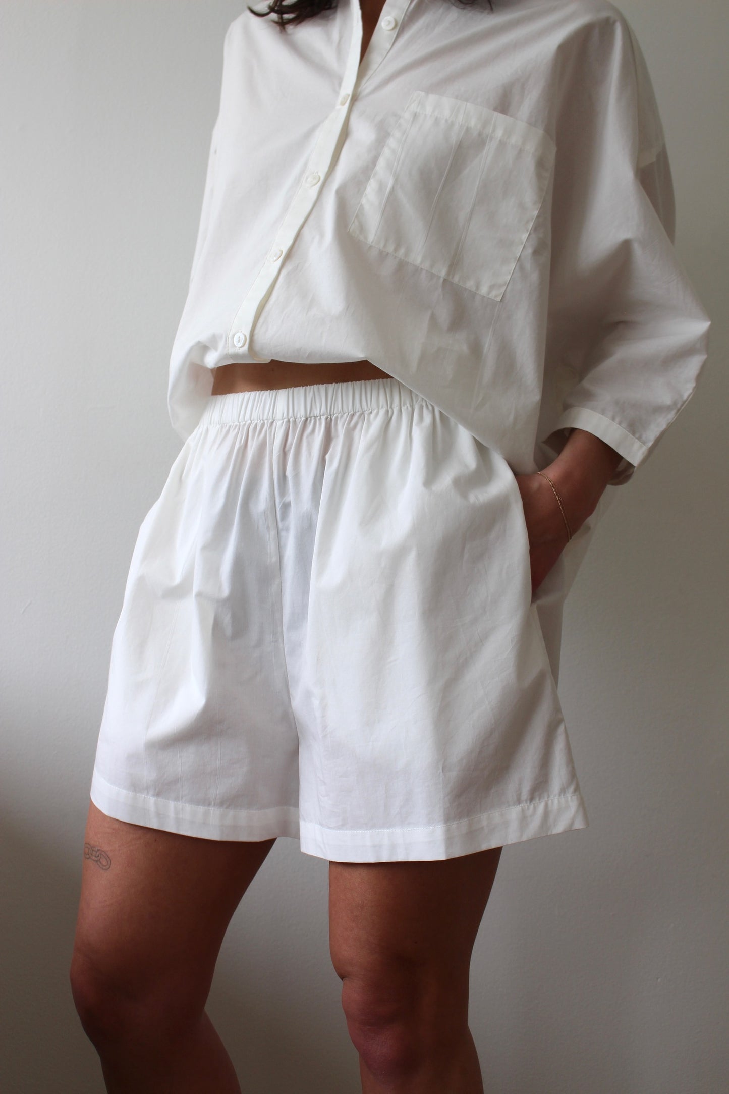 Dimitri Cotton Poplin Short