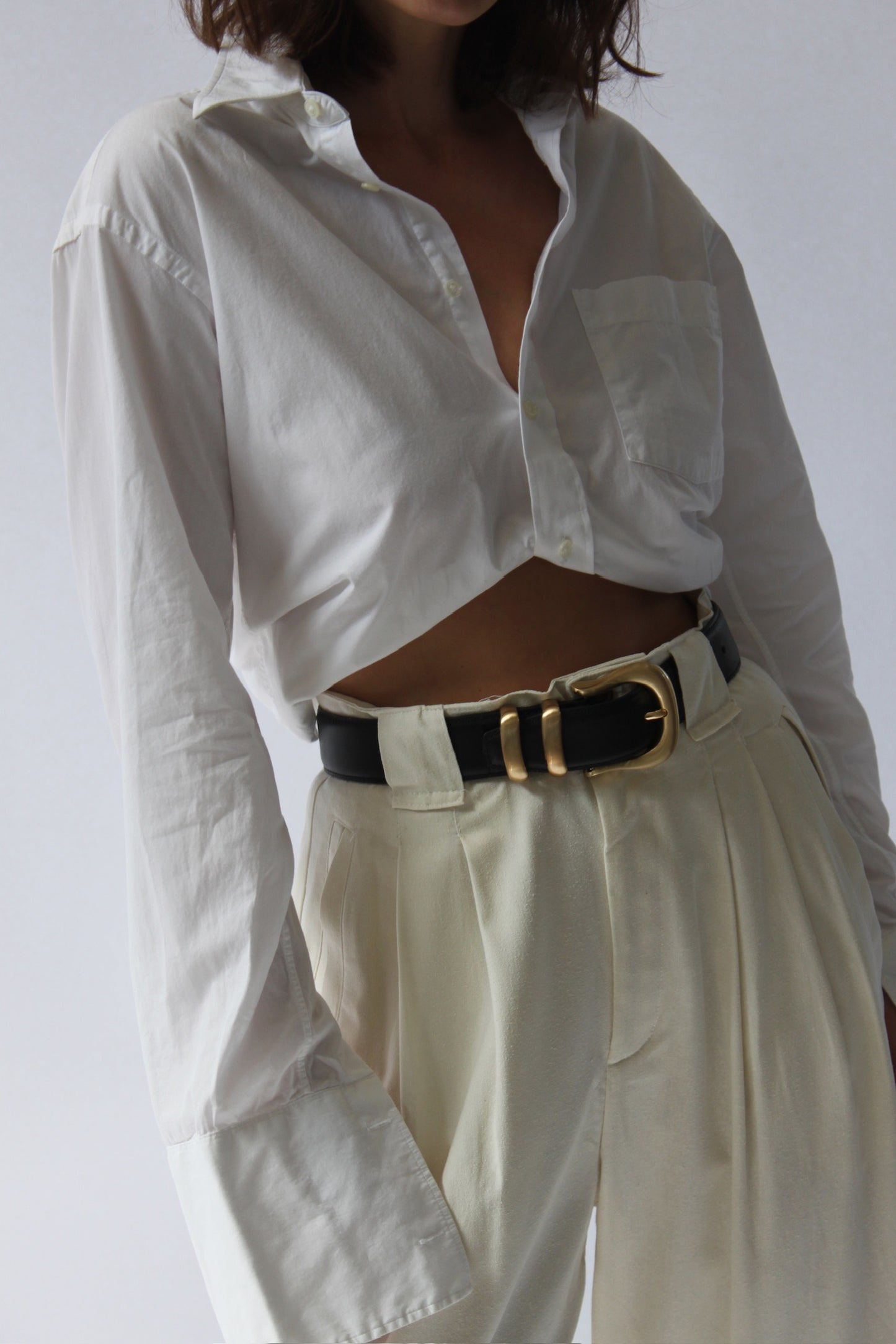 Vintage Christian Dior Crisp White Button Up