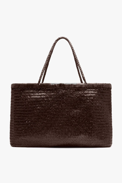 Wide Bagu Woven Tote