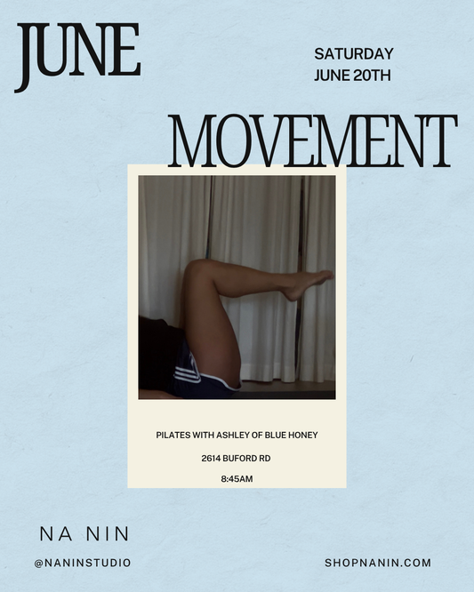 Monthly Movement With Blue Honey Pilates