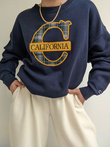 Vintage California Embroidered Sweatshirt