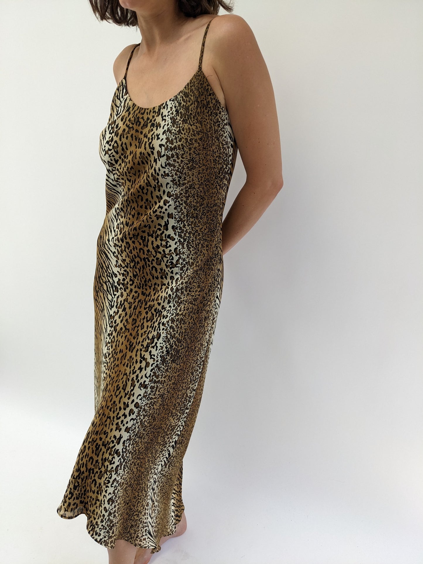 Stunning 90s Animal Printed Dress