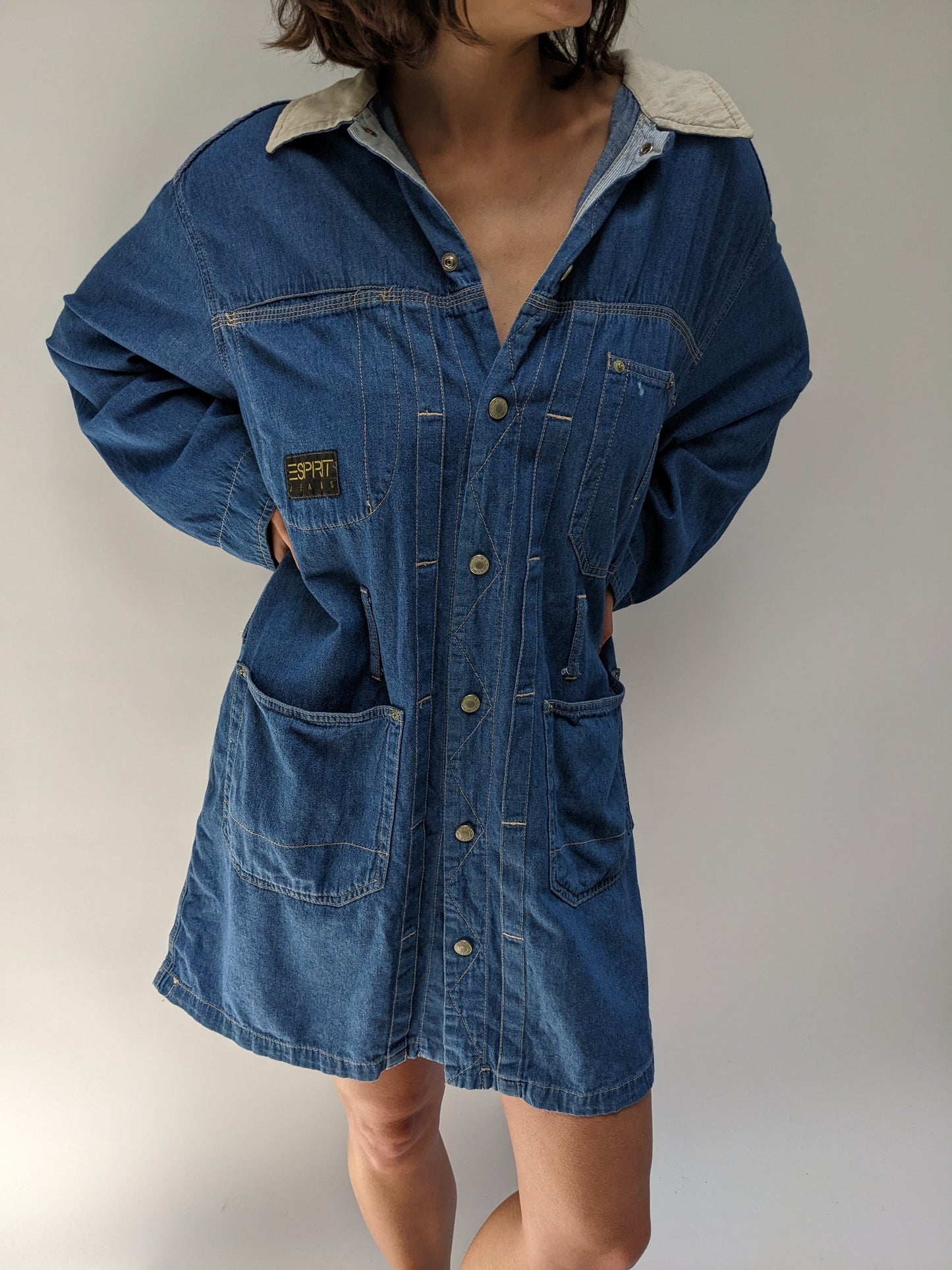 90s Esprit Denim Dress