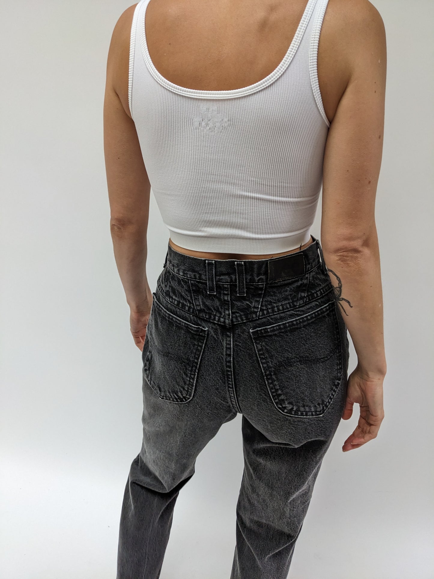 Perfectly Faded High Rise Lee Denim