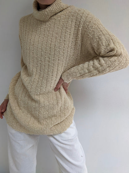 Favorite Cream Knit Turtleneck