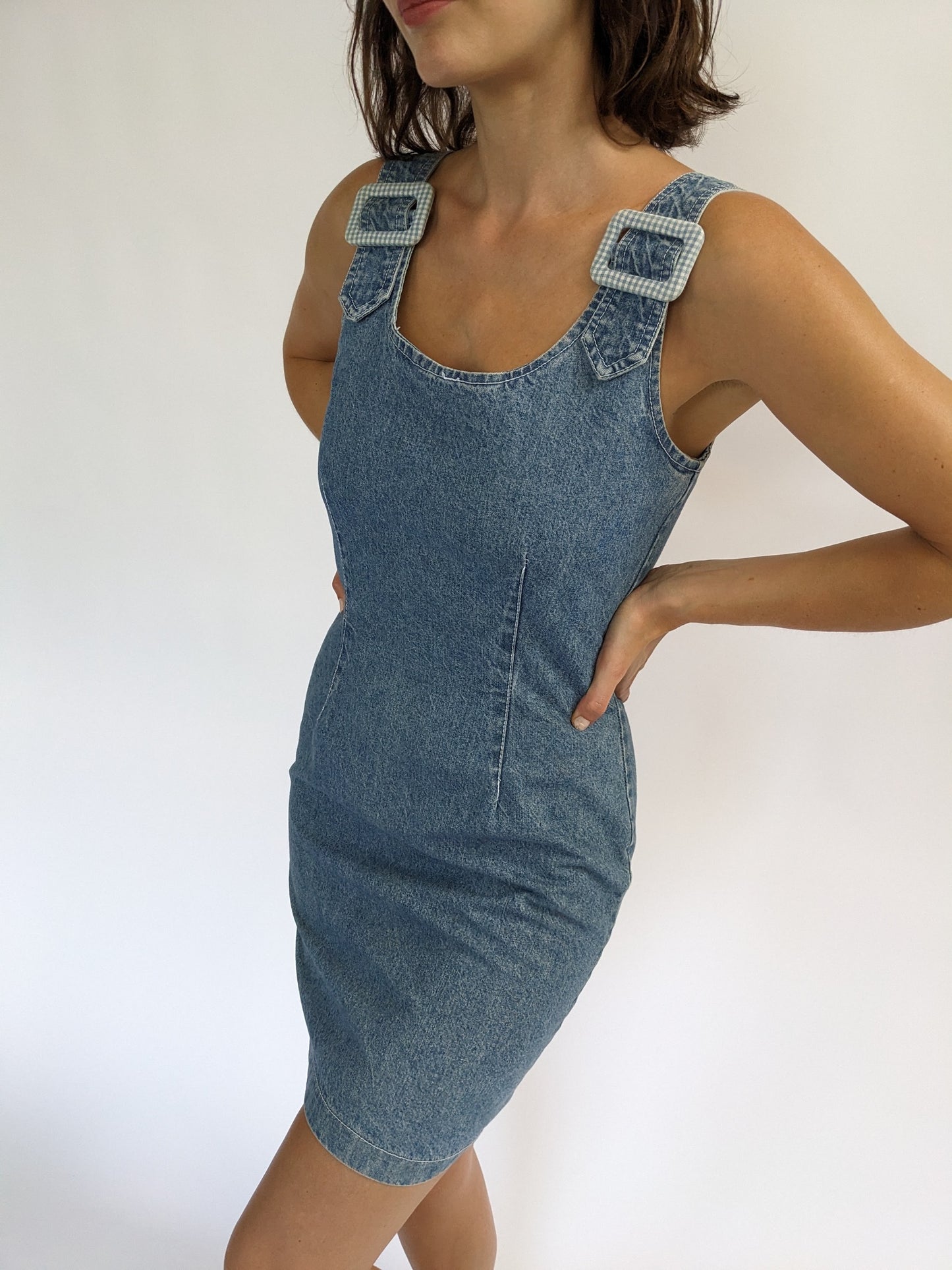 90s Denim Mini Dress