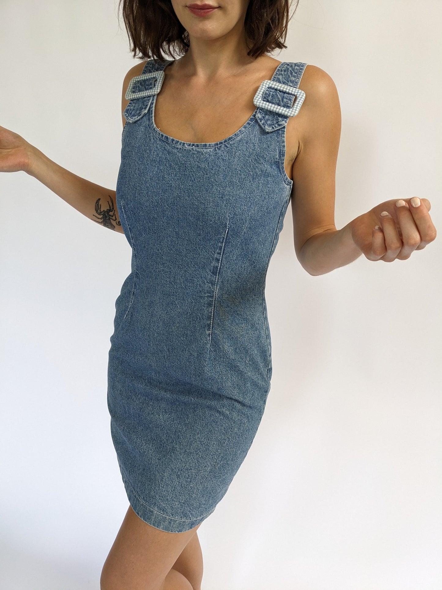 90s Denim Mini Dress