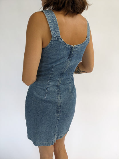 90s Denim Mini Dress