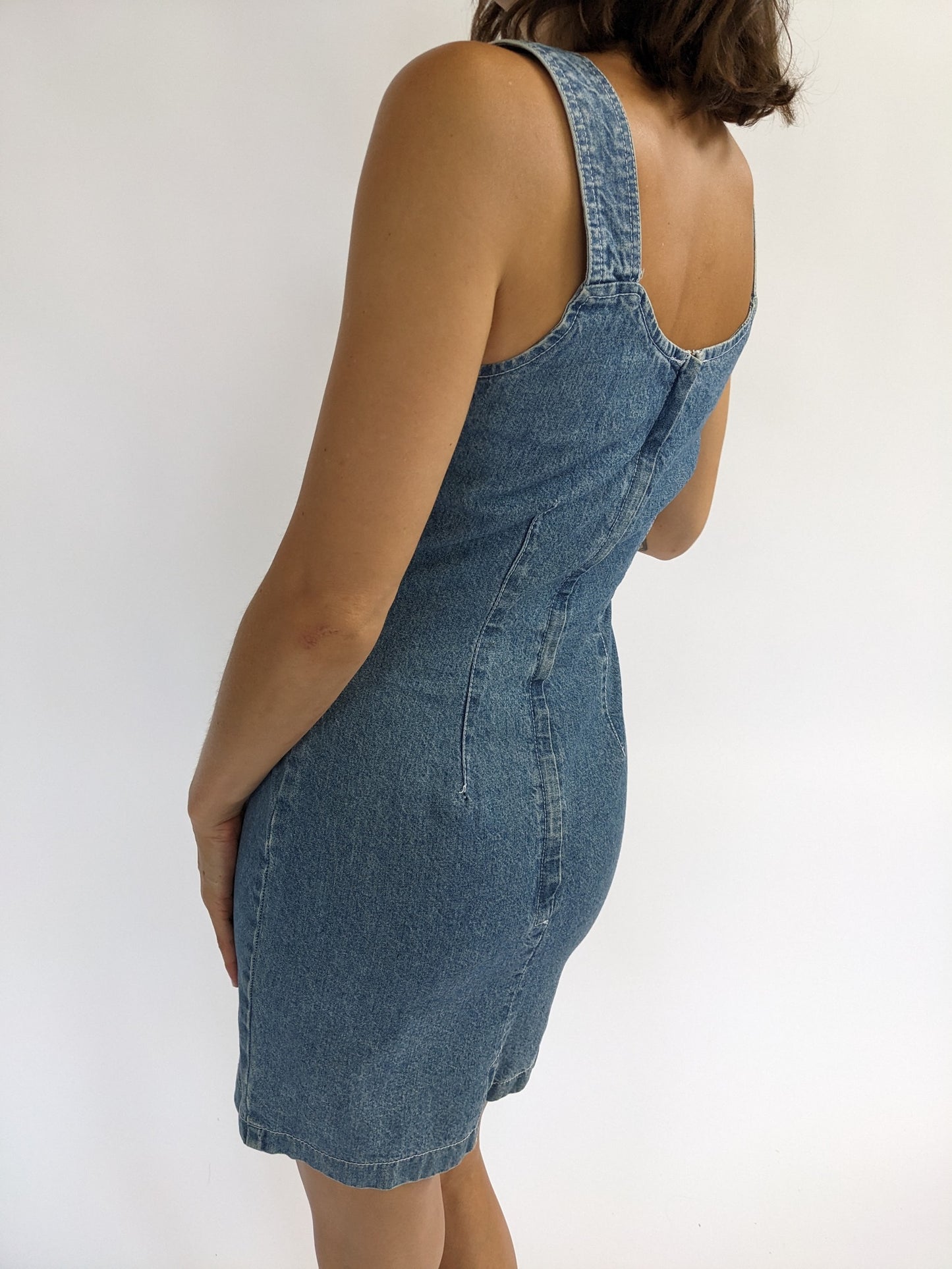 90s Denim Mini Dress