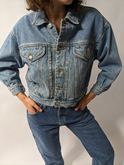 Vintage Jordache Faded Denim Jacket