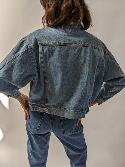 Vintage Jordache Faded Denim Jacket