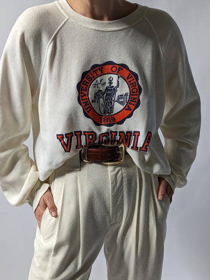 Vintage University of Virginia Raglan Sweatshirt