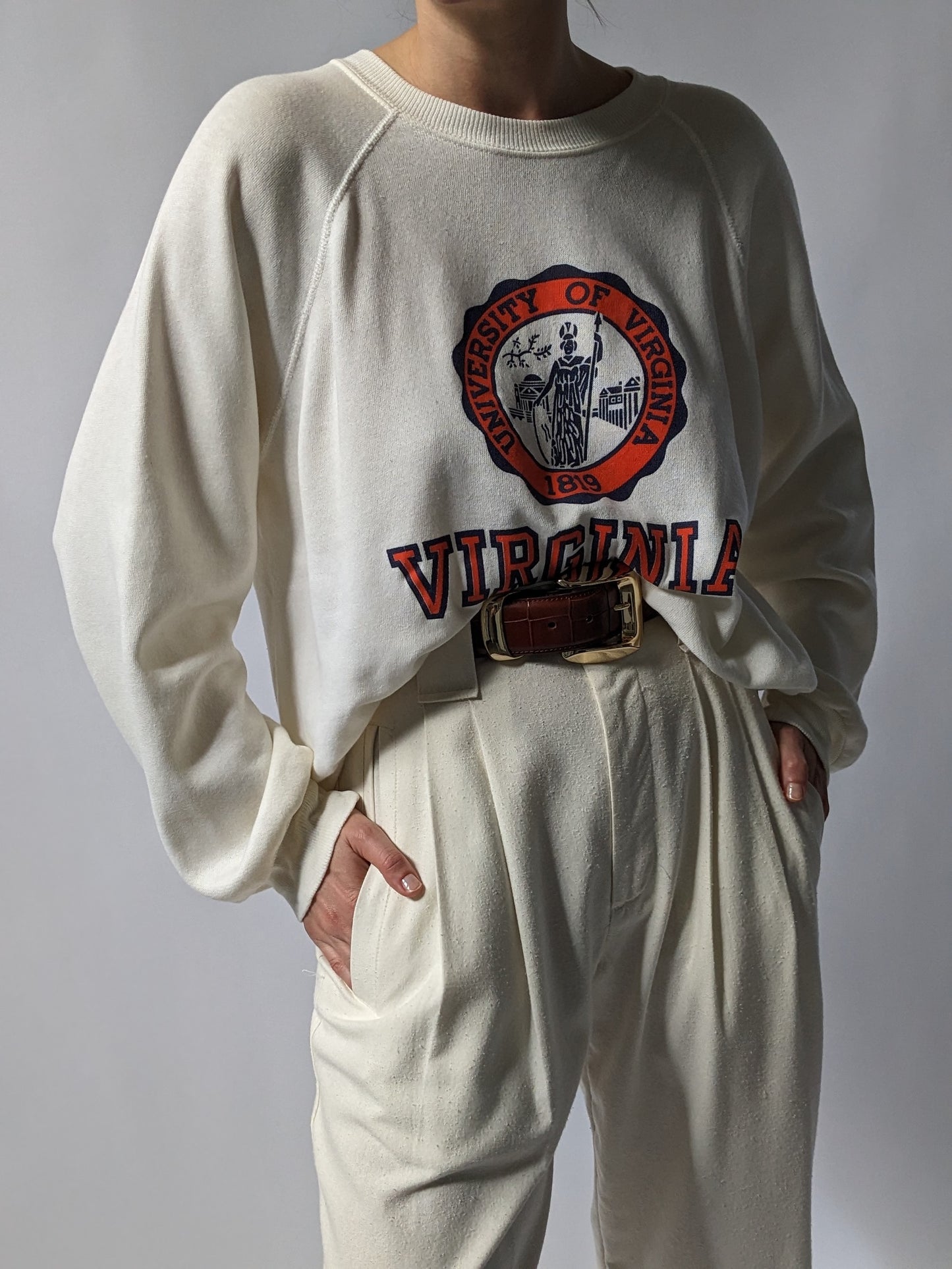 Vintage University of Virginia Raglan Sweatshirt