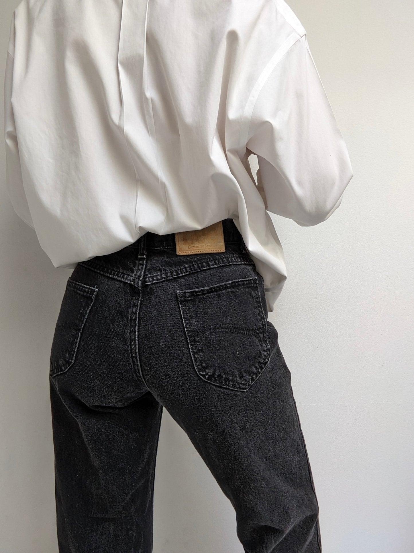 Favorite Vintage Faded Black Lee Denim