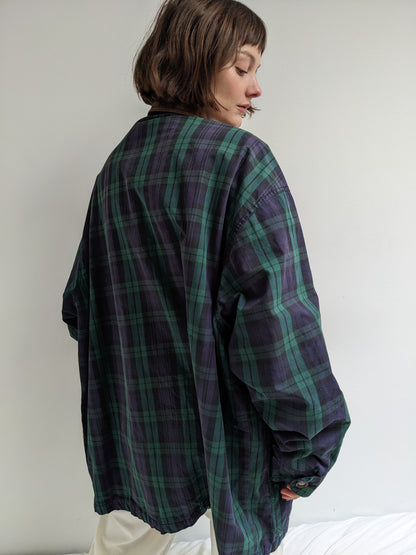 90s Gap Plaid Chore Coat