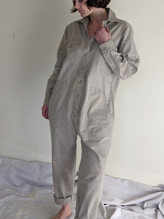 Vintage Banana Republic Sand Flight Jumpsuit