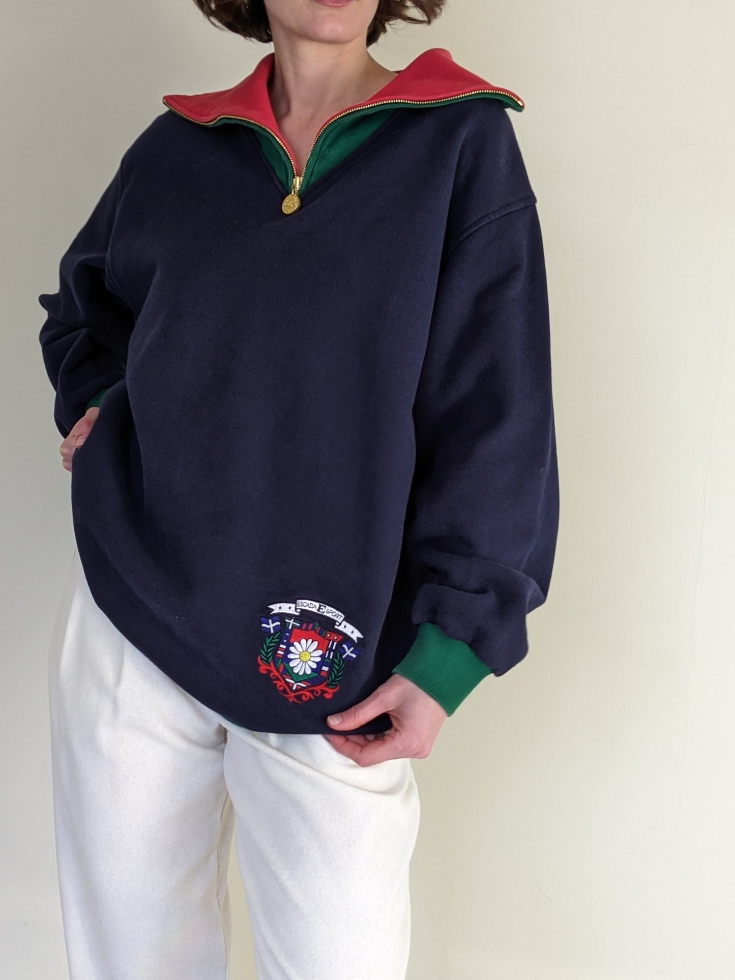 Lovely Escada Sport Zip Up Sweatshirt