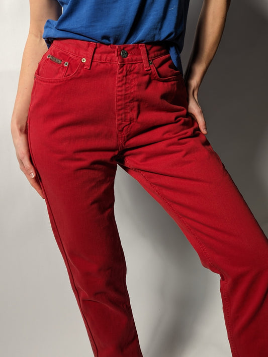 Vintage Calvin Klein Faded Tomato Denim