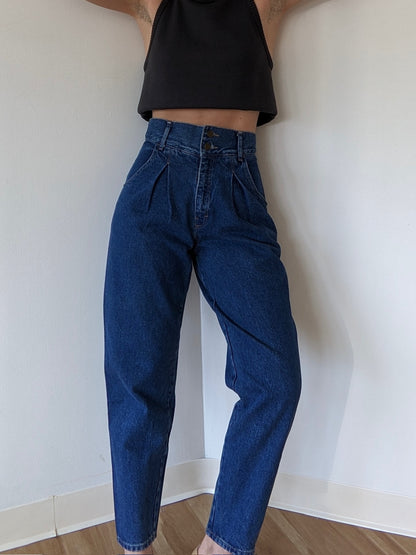 Rare Vintage Calvin Klein Pleated Denim