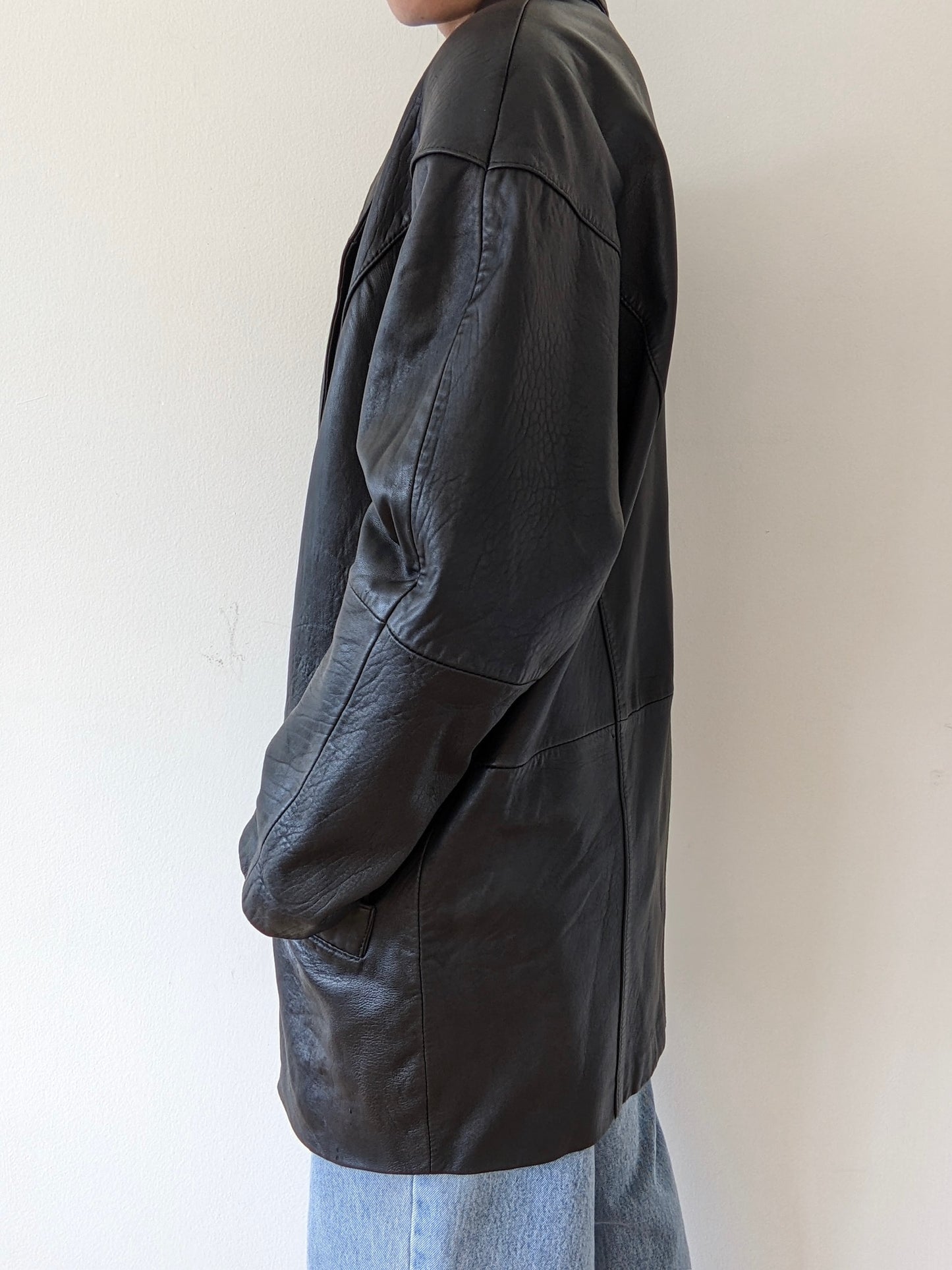 Vintage Caviar Leather Jacket