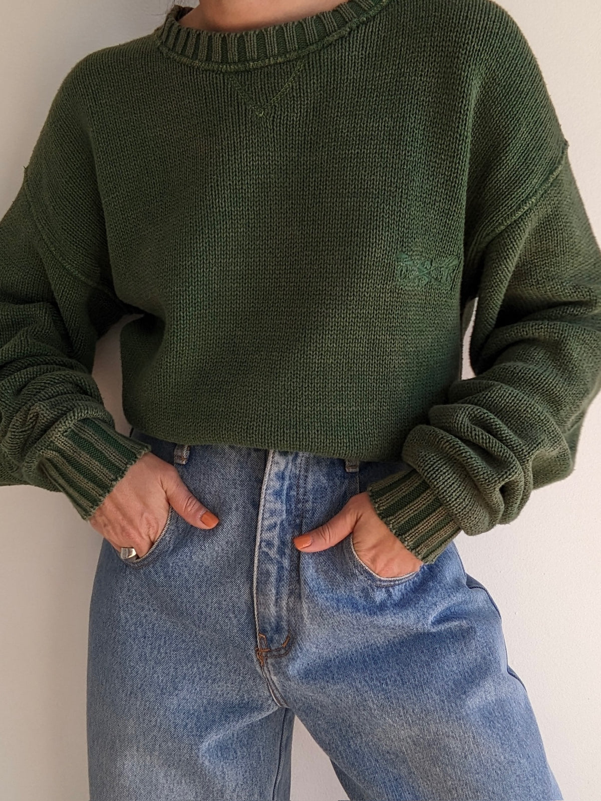 Vintage Calvin Klein Sport Olive Sweater