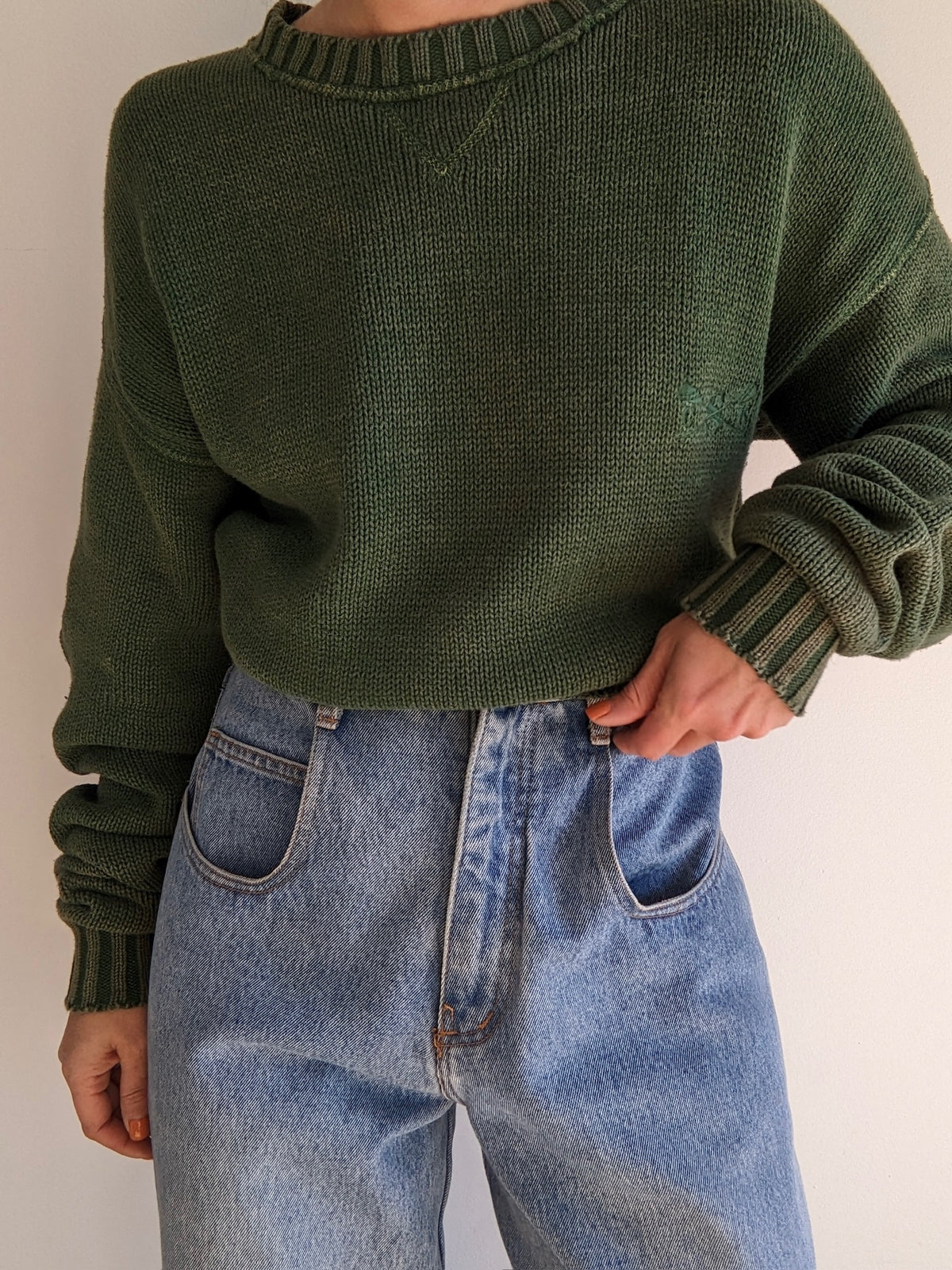 Vintage Calvin Klein Sport Olive Sweater