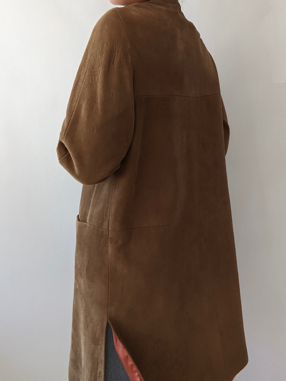 Amazing Vintage Clove Suede Coat