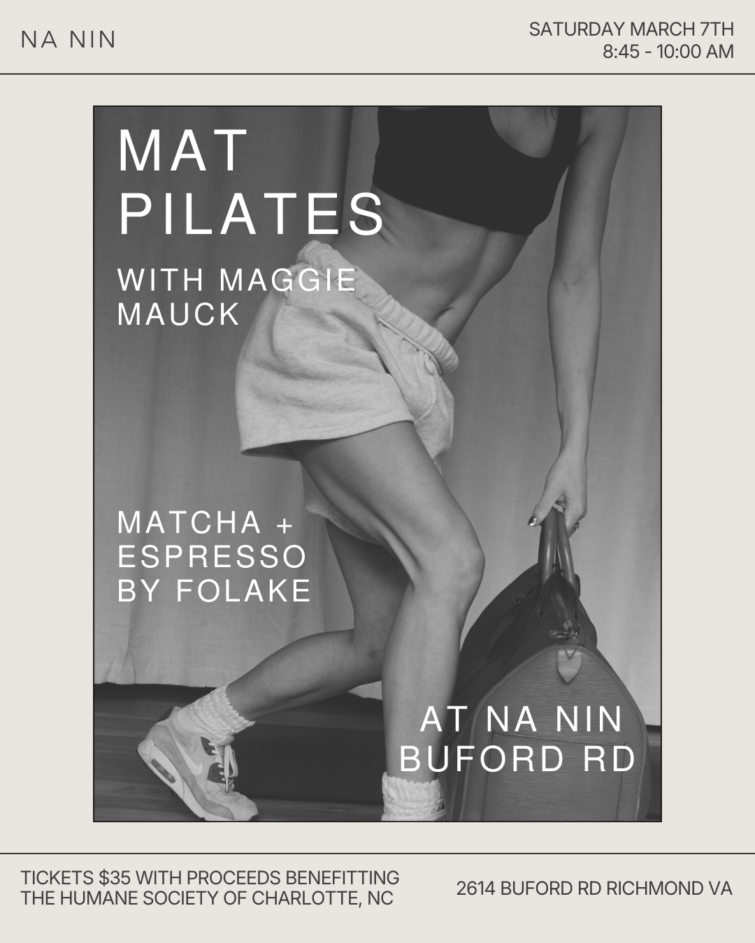 Na Nin x Maggie Mauck Pilates Event