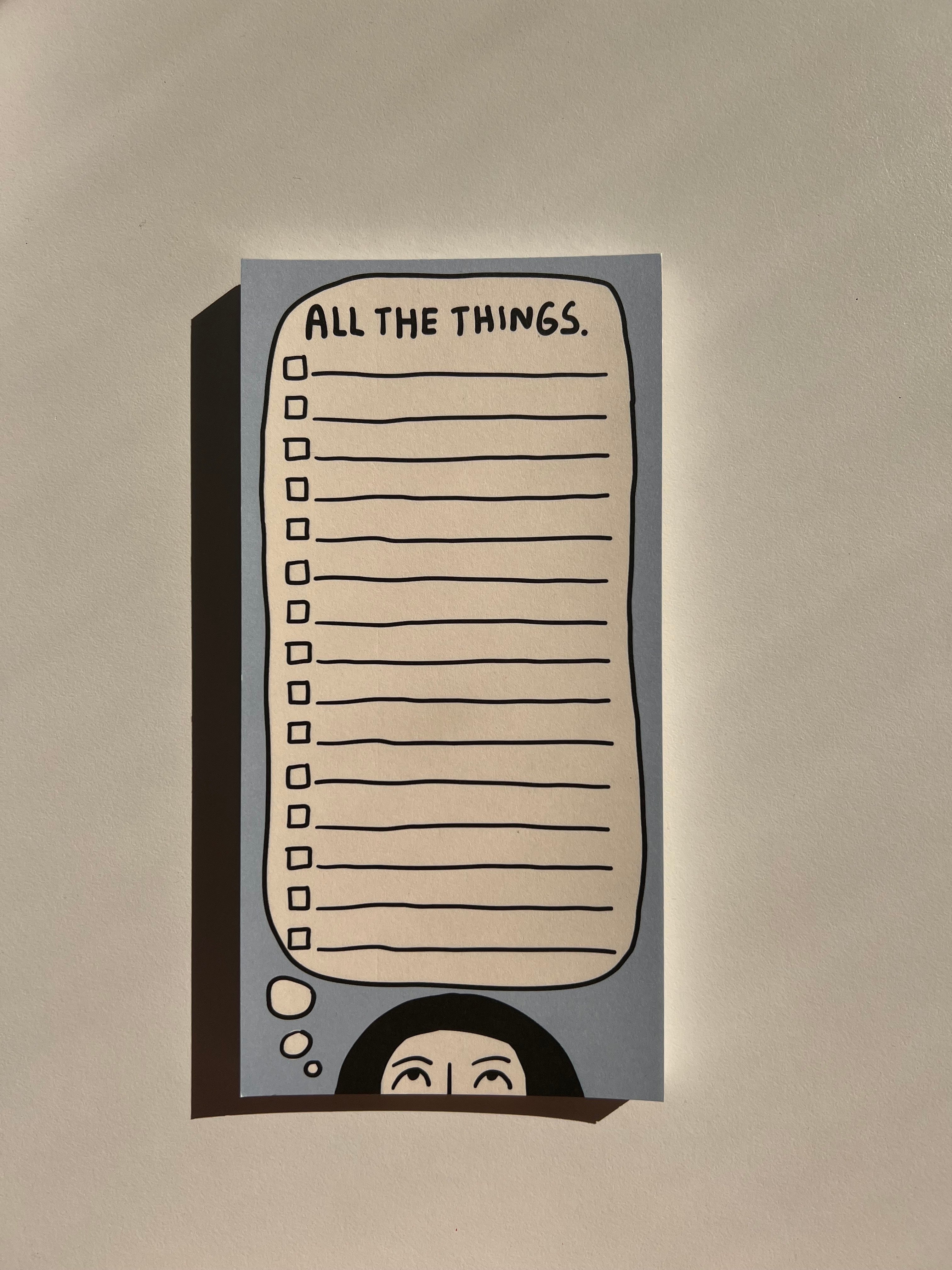 All the Things Notepad