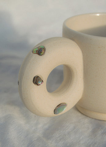 Sophie Copeland Donut Mug / Available in Abalone