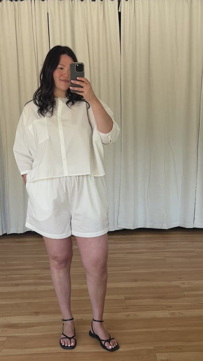 Dimitri Cotton Poplin Short