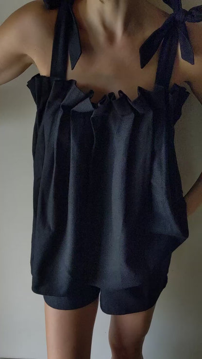 Toni Woven Silk Top